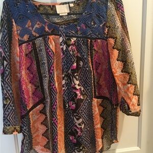 Vanessa Virginia by Anthropology Women’s Size 4 Top